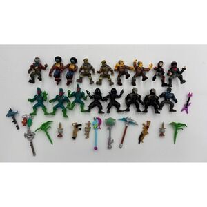 Epic Games Fortnite Battle Royale 2" Mini‎ Figure Lot 31-pcs Figures & Acces
